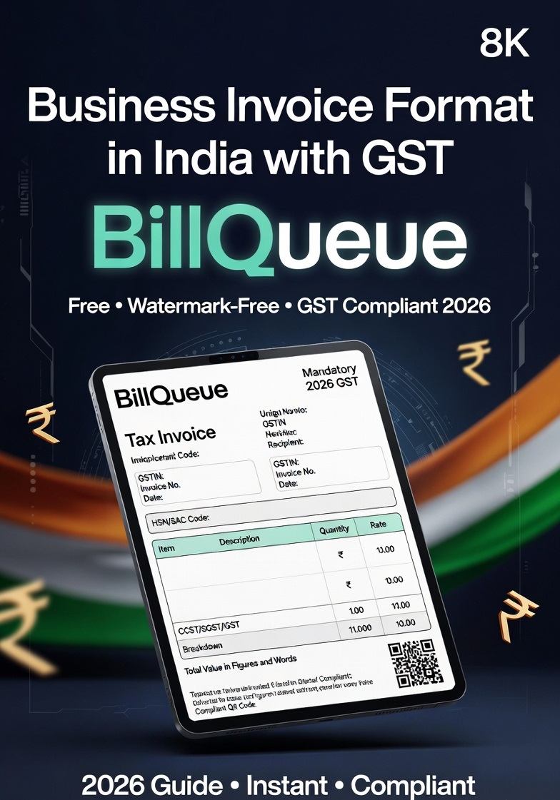 Business Invoice Format in India with GST in 2026 Guide